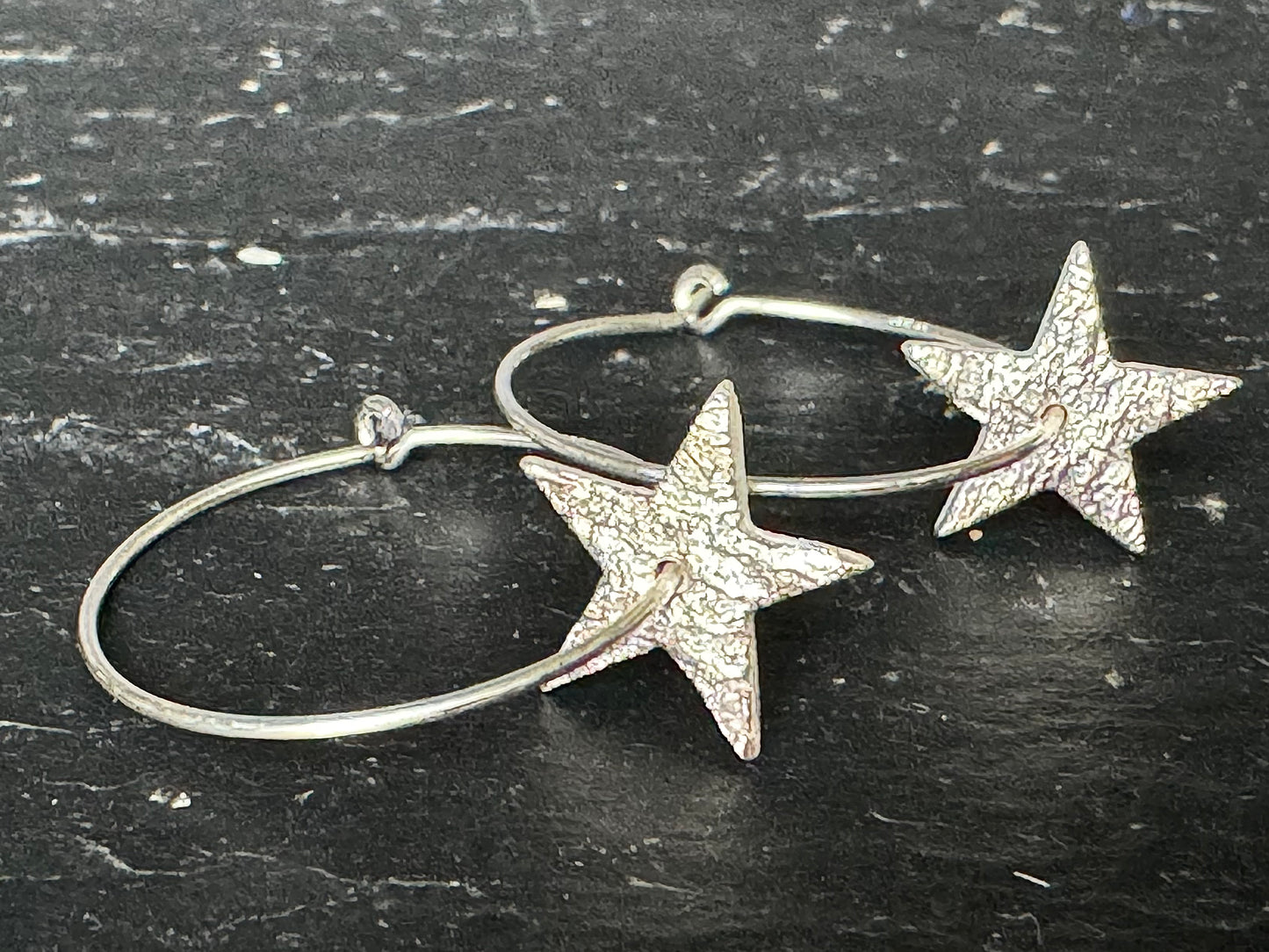 Ripple star hoops