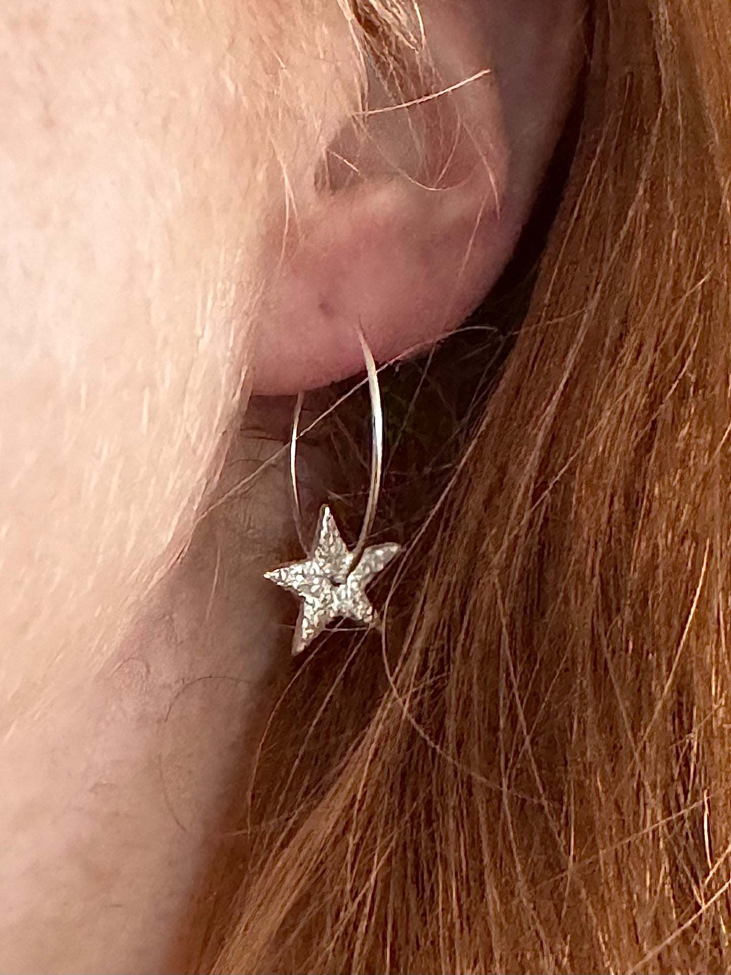 Ripple star hoops