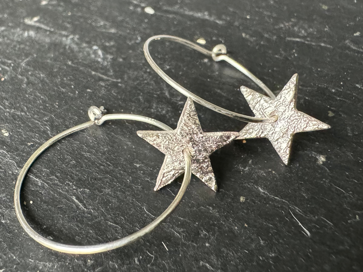 Ripple star hoops