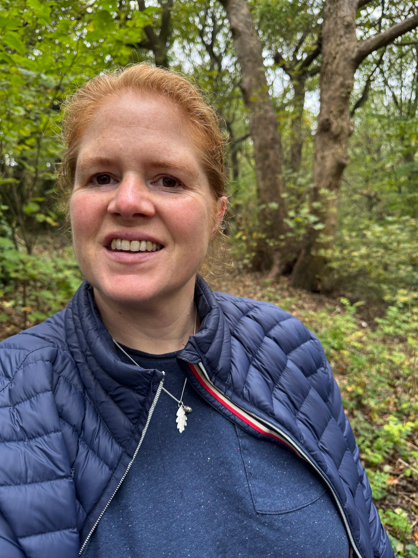 Handmade Acorn and Baby Oak Pendant Necklace